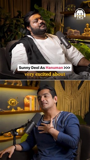 Ranveer Allahbadia on Instagram: "Sunny Deol as Hanuman 🔱 Punjab’s most energetic, gabru soul steps into the role of strength and devotion. Watching Hanuman on screen is going to hit different in the upcoming Ramayana. Source- #TheRanveerShow Episode 446 (Overall 952) ft. @rasraj_ji_maharaj [Ramayan, SunnyDeol, HanumanJi, TRS, ranveerallahbadia, BeerBiceps, love]"