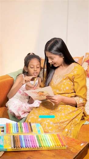 Tequilatobm | Shweta Yadav | Lifestyle & Fashion Influencer on Instagram: "Bright colors for little creative hands 🎨 Screen time… or creative time? Every mom knows this struggle. Apsara Konnect Brush Color Pens make learning fun — without screens or stress. Perfect for writing, drawing, and simple calligraphy. Soft brush tips help kids create thick and thin strokes easily. Smooth flow means no breaks, no frustration. Encourages imagination, focus, and creativity — just how moms like it 😍 #Konn