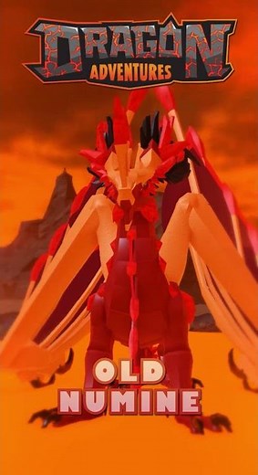NUMINE REDESIGN! 🌋 Dragon Adventures #shorts