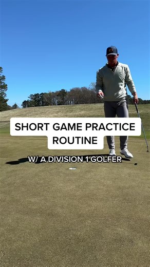 Short Game Practice Routine with a Division 1 Golfer