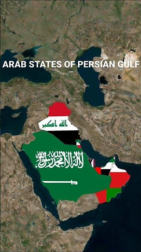 Arab States of the Persian Gulf Explained 🌍 | Map Animation of Middle East Power & Oil |