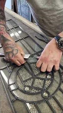 how to repair a stained glass window properly