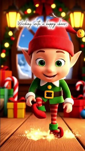 Santa’s Little Helper Elf | Cute Christmas Elf Song for Kids