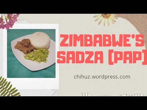 How to cook Sadza (Pap) Zimbabwe's staple food