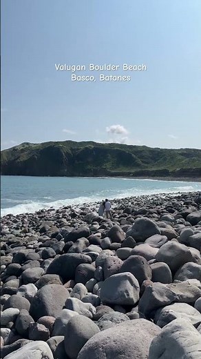 This is Love ♥️ at Valugan Boulder Beach in Basco, Batanes #Philippines