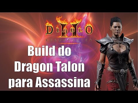 Diablo 2 Resurrected - Build do Dragon Talon (Kicksin) para Assassina!
