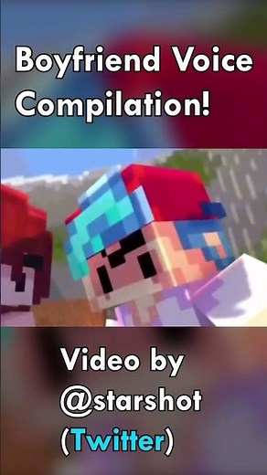 Boyfriend Voice Compilation! #fnf #fnfmod #fridaynightfunkin #voiceacting #voiceover #fyp