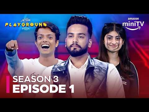 Playground Season 3 Full Episode 1 ft. Elvish Yadav | New Gaming Reality Show 2024 | Amazon miniTV