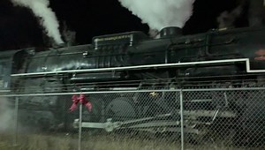 334K views · 15K reactions | The first night departure for the 2021 North Pole Express. Gotta love that whistle. SAFETY REMINDER: Everyone should STAY BACK 25 FEET from the railroad tracks and DO NOT TRESPASS on railroad or private property. | Steam Railroading Institute | Facebook