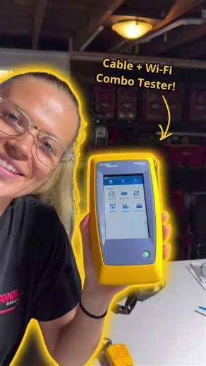 FLUKE® AUSTRALIA on Instagram: "🔌📡 Get a tester that can do both! 👑 The Fluke Networks LinkIQ Duo Cable + Network + Wi-Fi Tester can test both wired and wireless networks to help you quickly and easily verify performance and solve network connectivity problems! Add it to your toolkit today via the link in our bio! 🎥 @SparkyVos"