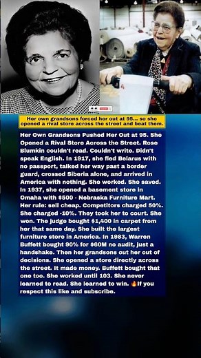 At 95, Her Grandsons Forced Her Out… So She Built a Rival Empire Across the Street
