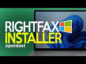 RightFax Installer Files Deep Dive - OpenText