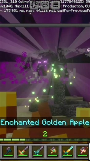 I defeated The Ender Dragon With Upgraded Weapons ⚔️