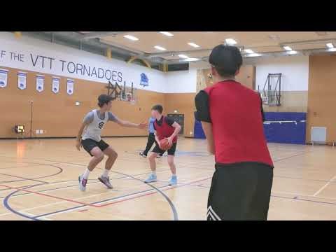 3v2+1 shooting drill