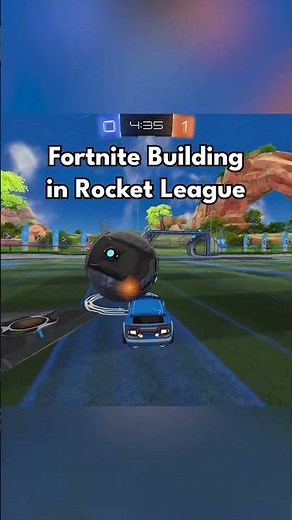 I'm Adding Fortnite Building to Rocket League