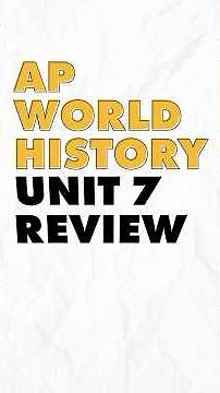 ONE MINUTE Review of #apworld Unit 7