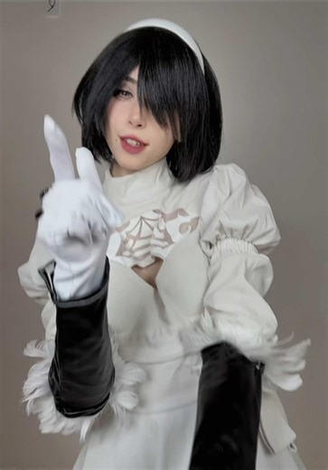 @winter #nierautomata #2b ##2bcosplay #cosplay #cosplaydance | 2b cosplay