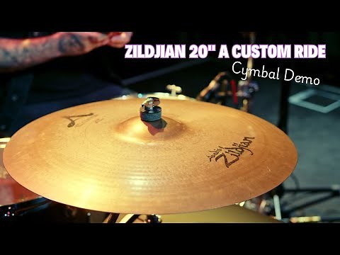 Zildjian 20" A Custom Ride Cymbal - Cymbal Demo