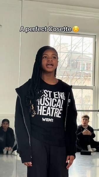 A Perfect Cosette Performance in Musical Theatre