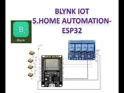 BLYNK IOT #5 HOME AUTOMATION -ESP32
