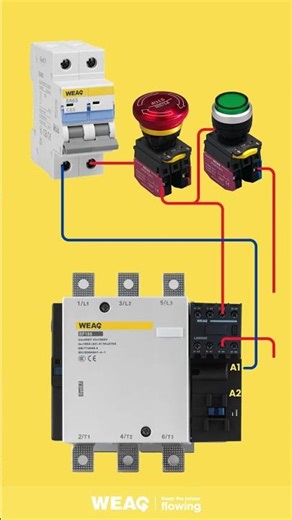 High Current Emergency Protection: Magnetic Contactor System.