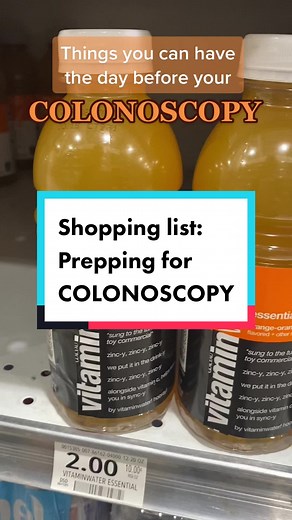 Essential Colonoscopy Preparation Shopping List