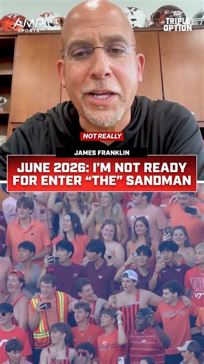 Coach Franklin’s first-ever “Enter Sandman” was electric ⚡️