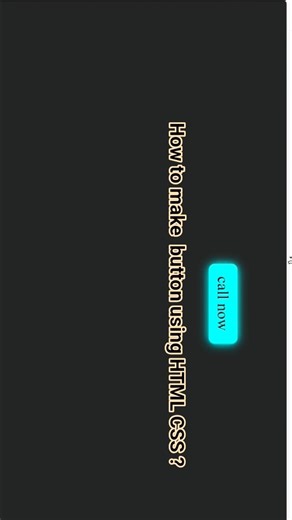 how to make button using HTML CSS #webdevelopment #ytshorts