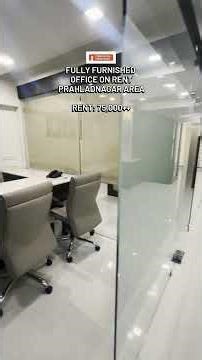 Furnished Office for Rent in Prahladnagar Ahmedabad | 1663 Sq Ft | Property Code: OOR-2675