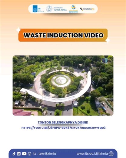 Departemen Teknik Kimia ITS on Instagram: "Wujudkan ITS Zero Waste 2029: Kenali 5 Kategori Sampahmu! 🌍♻️ Halo Sivitas Akademika ITS! Sebagai Smart Eco Campus, langkah kecil kita dalam memilah sampah berdampak besar bagi lingkungan kampus. Jangan sampai salah masuk tong sampah, ya! Berdasarkan panduan Waste Induction terbaru, berikut cara pemilahan yang benar: 🔴 E-Waste (Limbah Elektronik): Khusus untuk barang elektronik seperti baterai, charger, lampu, dan perangkat IT lainnya. &