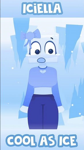 I Animated Iciella from Incredibox Cool as Ice