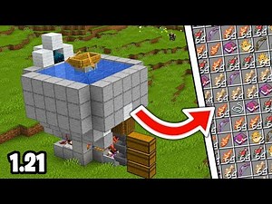 Fishing Farm 1.21.10! Minecraft Java Tutorial