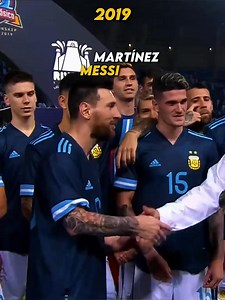 The friendship of Messi and Martinez🥰👏 #messi #martinez #football | Sports Hub