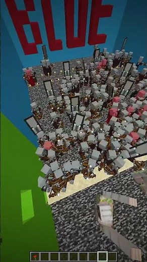 200 pillager vs 10 iron golem 💀🔥