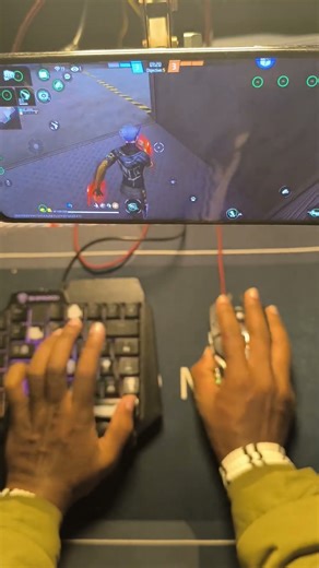 How to play free fire keyboard mouse in mobile | ⌨️ 🖱📱 full setup without app no activation