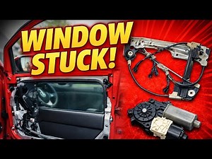 VW Beetle Front Window Regulator Replacement | Driver Side Window Not Working (Fix)