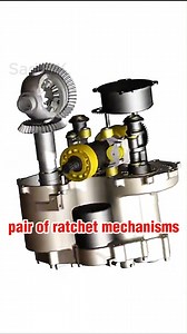 21K views · 108 reactions | Know How A Mechanical Two Stage Ratcheting CVT Mechanisms Works  | Yusuf Mulla | Facebook
