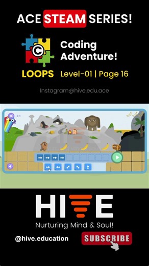 Grade 1 Code Monkey Level 01 Page 16 LOOPS