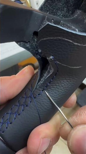 Steering Wheel Cover Stitching Full Process | Easy DIY