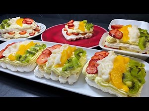 Delicious fruit meringue - Fruit meringue for business - Rosita Cocina