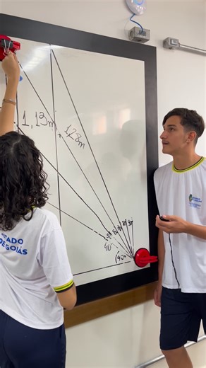 Tirolesa na Lousa: velocidade média em função do ângulo📐📌📚🧱 Objetivo Investigar como o ângulo de inclinação da “tirolesa” (linha presa na lousa) influencia a velocidade média do chaveiro ao se deslocar de uma ventosa a outra. Ideia física central Ao aumentar o ângulo, aumenta a componente do peso na direção do movimento (ao longo da linha), favorecendo maior aceleração e, em geral, maior velocidade média no trajeto. Materiais • 2 ventosas (fixadas na lousa) • 1 linha resistente (presa e tens