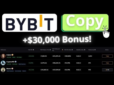 Bybit Copy Trading Tutorial: Earn by Following Pro Traders
