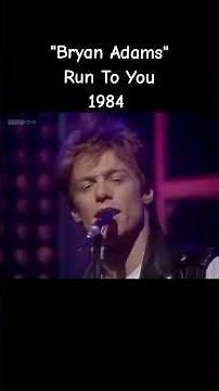 Bryan Adams - Run To You 1984 #80smusic #retro #80srock #musica