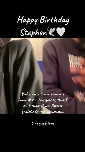 Happy Birthday Stephen🕊🤍 Miss you friend….
