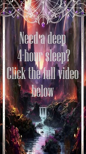 Alien Waterfall & Cosmic Cicadas for Deep Sleep