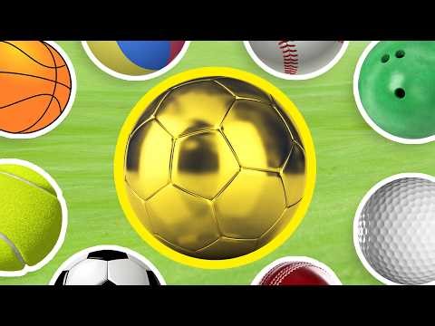 Learn BALLS in English With Videos | BALLS For Kids