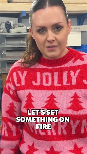 Let's set something on fire!