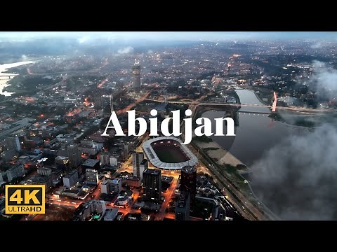Experience the BEST Aerial Views of Abidjan Côte d'Ivoire in 4K!