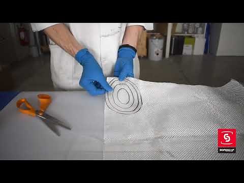 SOROMAP - Réparation coque - Plaque avant et encollage époxy