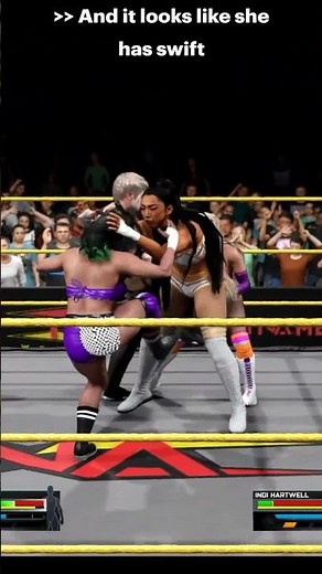 TNA Impact Dani Luna v Indi Hartwell v Rosemary v Myla Grace TNA Knockouts Title #1 Contender match